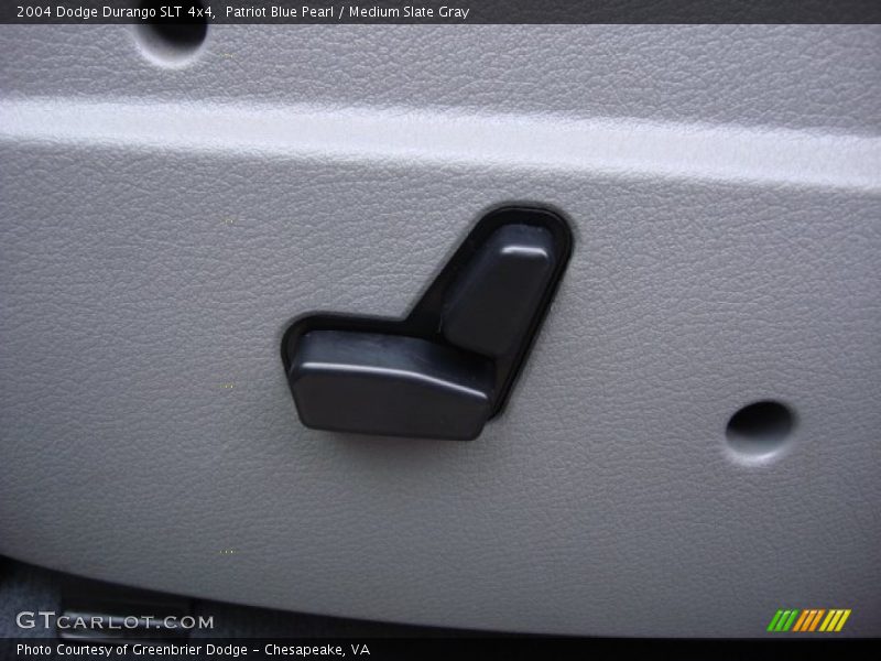 Patriot Blue Pearl / Medium Slate Gray 2004 Dodge Durango SLT 4x4