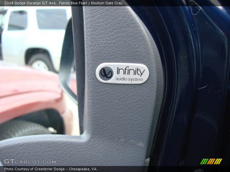 Patriot Blue Pearl / Medium Slate Gray 2004 Dodge Durango SLT 4x4