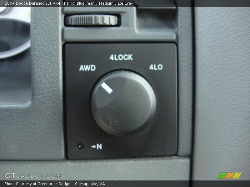 Patriot Blue Pearl / Medium Slate Gray 2004 Dodge Durango SLT 4x4