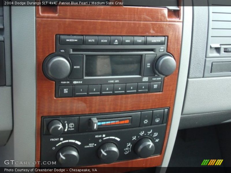 Patriot Blue Pearl / Medium Slate Gray 2004 Dodge Durango SLT 4x4