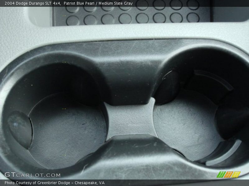 Patriot Blue Pearl / Medium Slate Gray 2004 Dodge Durango SLT 4x4