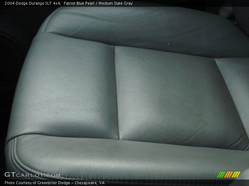 Patriot Blue Pearl / Medium Slate Gray 2004 Dodge Durango SLT 4x4