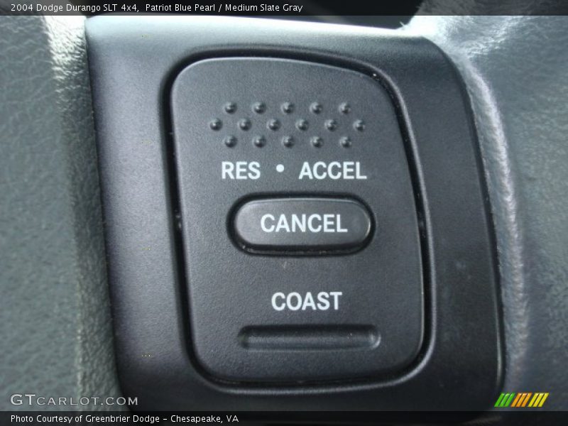 Patriot Blue Pearl / Medium Slate Gray 2004 Dodge Durango SLT 4x4