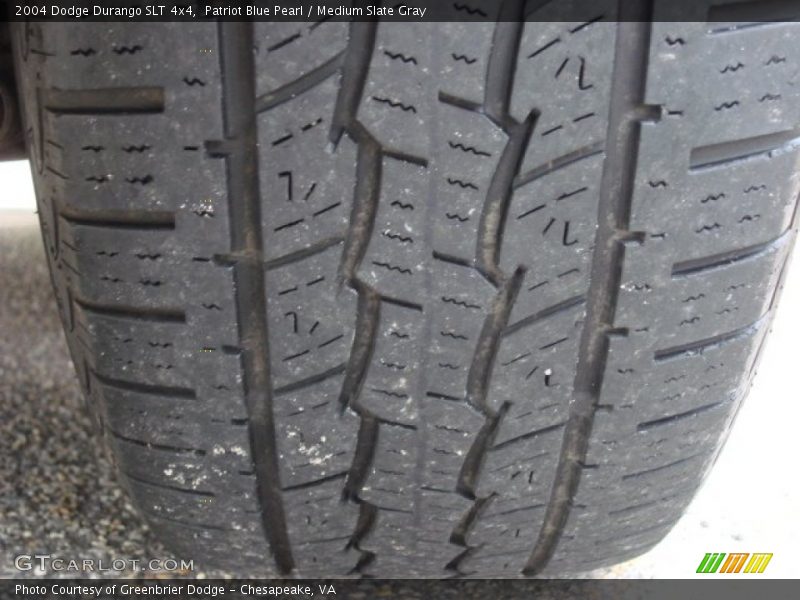 Patriot Blue Pearl / Medium Slate Gray 2004 Dodge Durango SLT 4x4