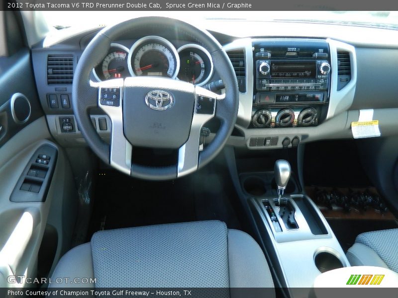 Spruce Green Mica / Graphite 2012 Toyota Tacoma V6 TRD Prerunner Double Cab
