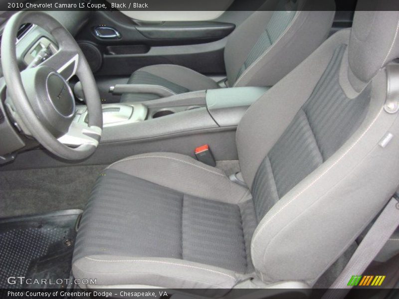 Black / Black 2010 Chevrolet Camaro LS Coupe