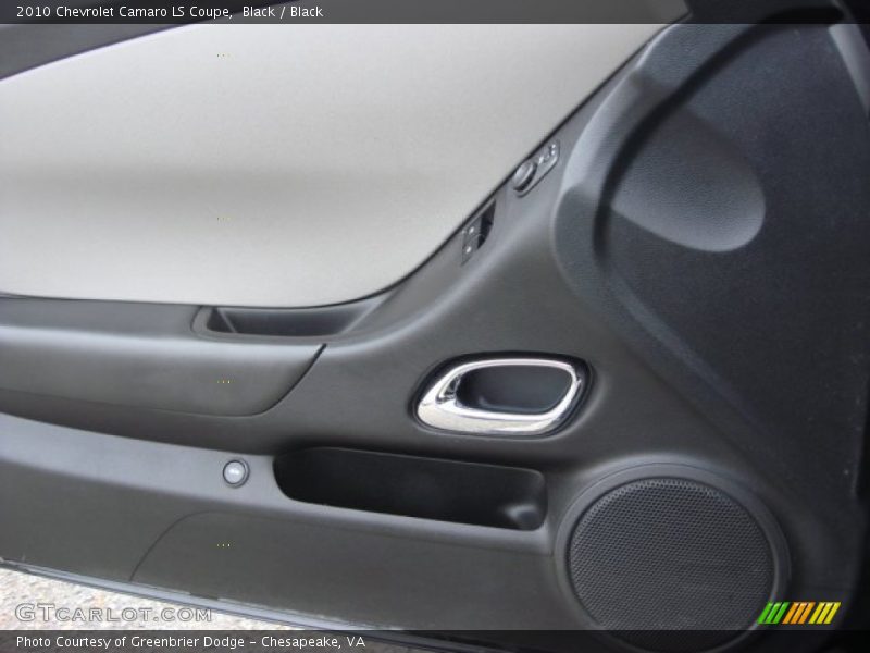 Black / Black 2010 Chevrolet Camaro LS Coupe