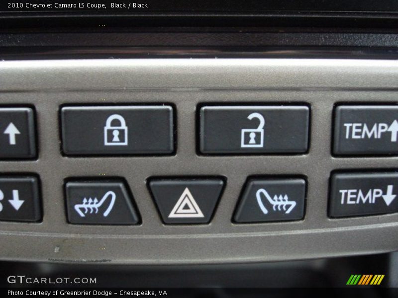 Black / Black 2010 Chevrolet Camaro LS Coupe