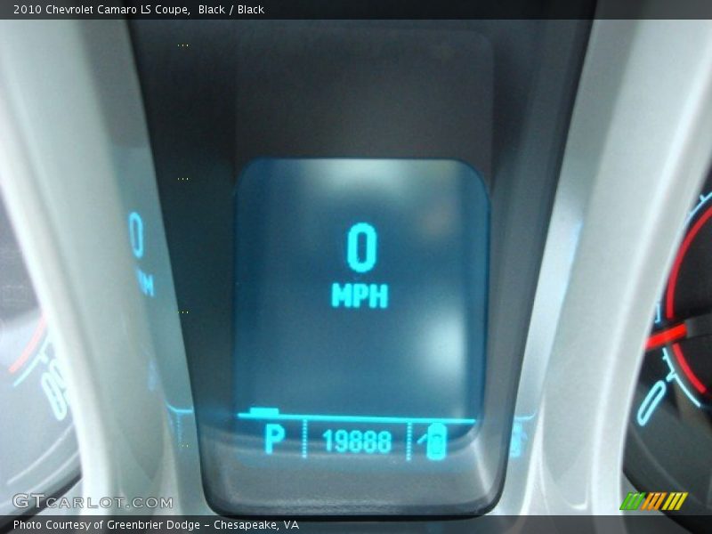 Black / Black 2010 Chevrolet Camaro LS Coupe