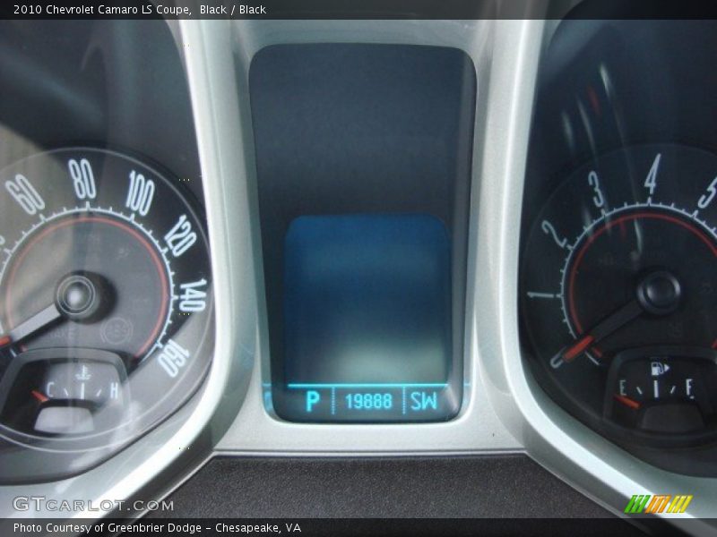 Black / Black 2010 Chevrolet Camaro LS Coupe