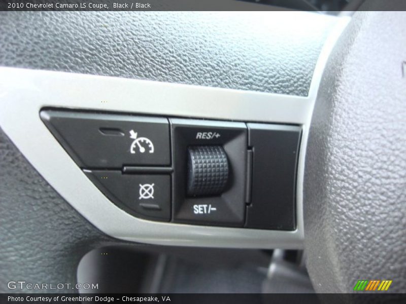 Black / Black 2010 Chevrolet Camaro LS Coupe