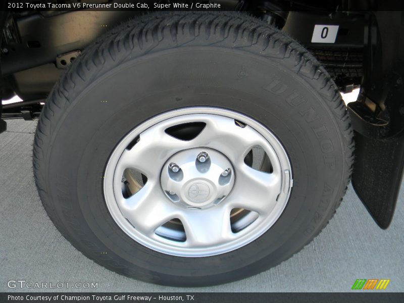Super White / Graphite 2012 Toyota Tacoma V6 Prerunner Double Cab