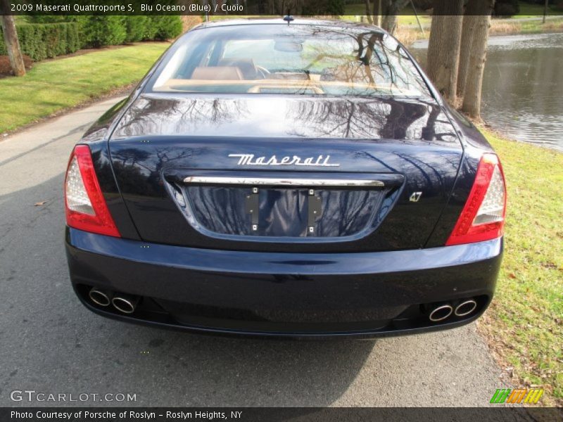 Blu Oceano (Blue) / Cuoio 2009 Maserati Quattroporte S