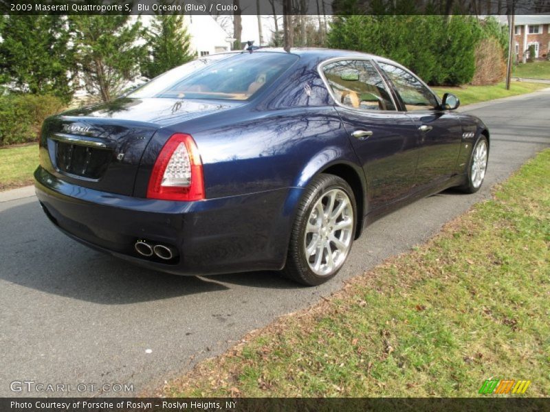 Blu Oceano (Blue) / Cuoio 2009 Maserati Quattroporte S