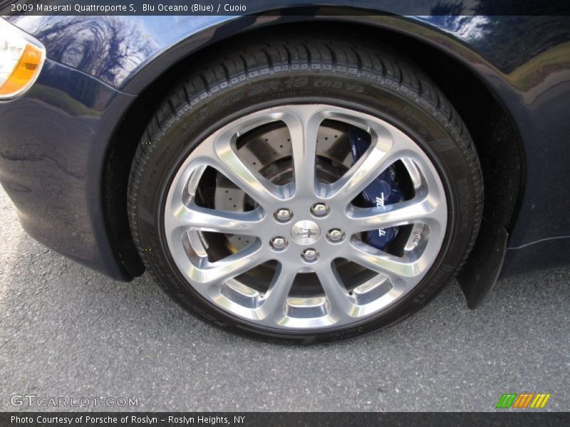 Blu Oceano (Blue) / Cuoio 2009 Maserati Quattroporte S