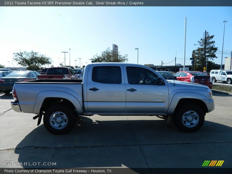 Silver Streak Mica / Graphite 2012 Toyota Tacoma V6 SR5 Prerunner Double Cab