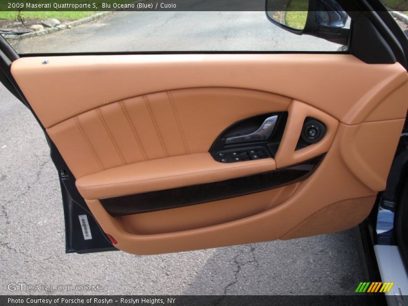 Blu Oceano (Blue) / Cuoio 2009 Maserati Quattroporte S