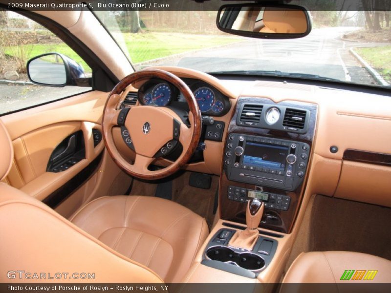 Blu Oceano (Blue) / Cuoio 2009 Maserati Quattroporte S