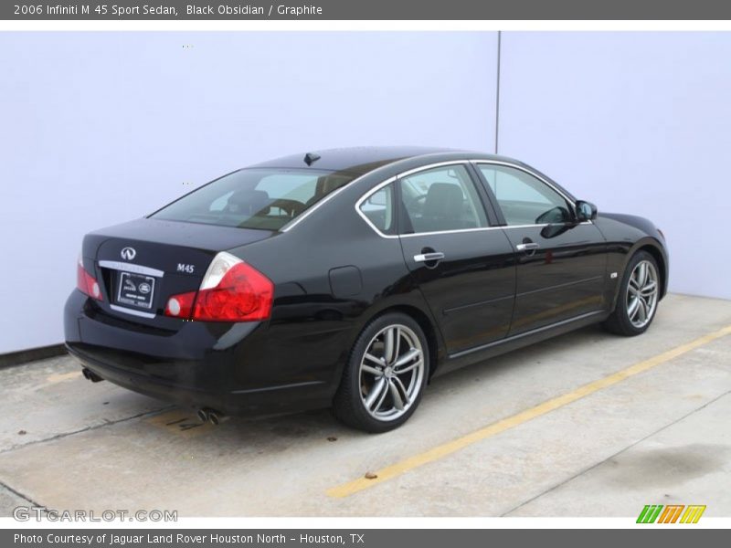 Black Obsidian / Graphite 2006 Infiniti M 45 Sport Sedan