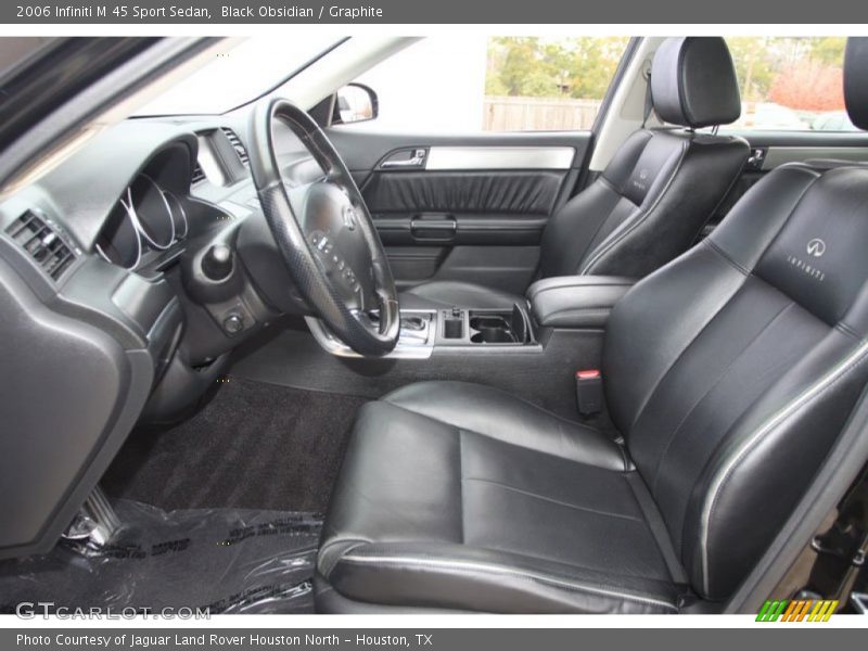 Black Obsidian / Graphite 2006 Infiniti M 45 Sport Sedan