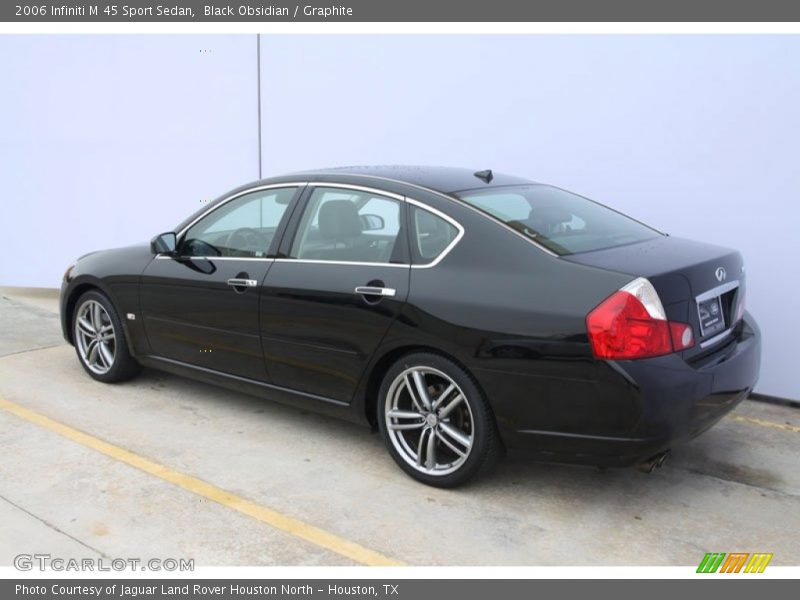 Black Obsidian / Graphite 2006 Infiniti M 45 Sport Sedan