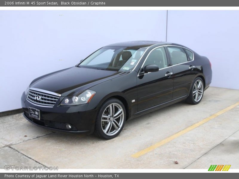 Black Obsidian / Graphite 2006 Infiniti M 45 Sport Sedan