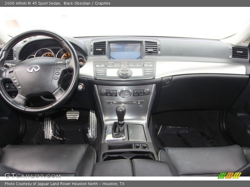 Black Obsidian / Graphite 2006 Infiniti M 45 Sport Sedan