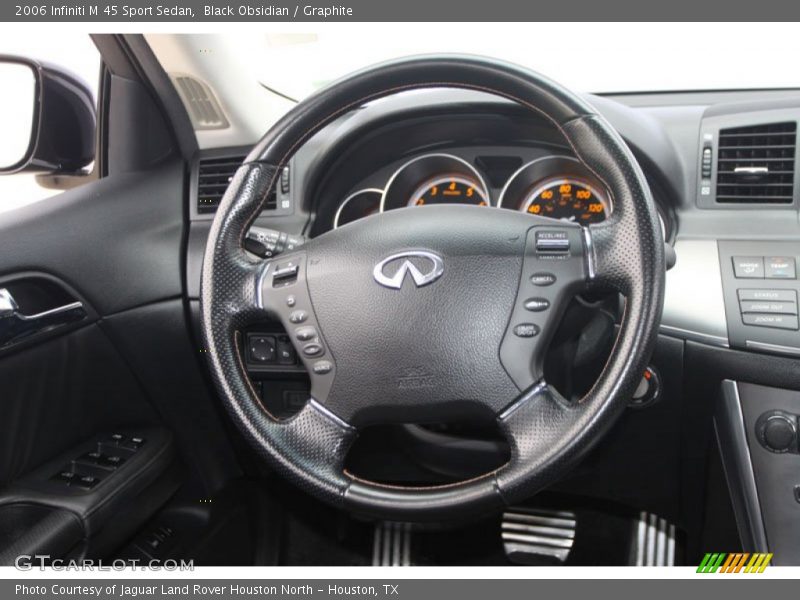 Black Obsidian / Graphite 2006 Infiniti M 45 Sport Sedan
