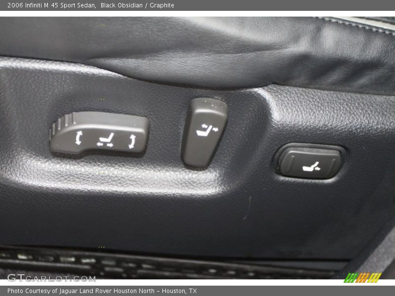 Black Obsidian / Graphite 2006 Infiniti M 45 Sport Sedan