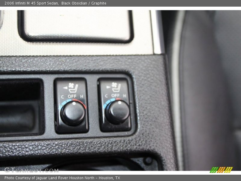 Black Obsidian / Graphite 2006 Infiniti M 45 Sport Sedan