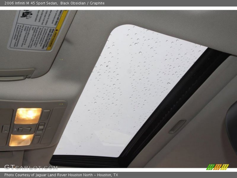 Black Obsidian / Graphite 2006 Infiniti M 45 Sport Sedan