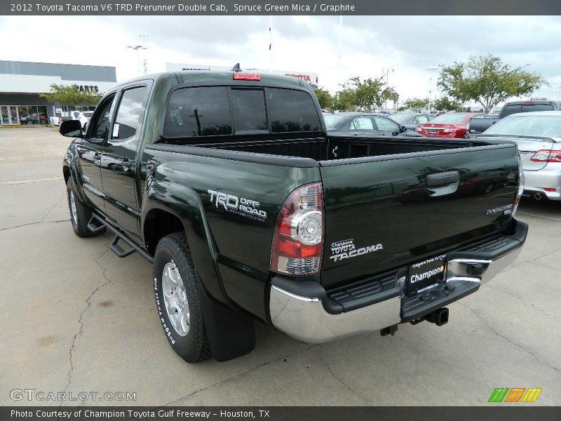 Spruce Green Mica / Graphite 2012 Toyota Tacoma V6 TRD Prerunner Double Cab