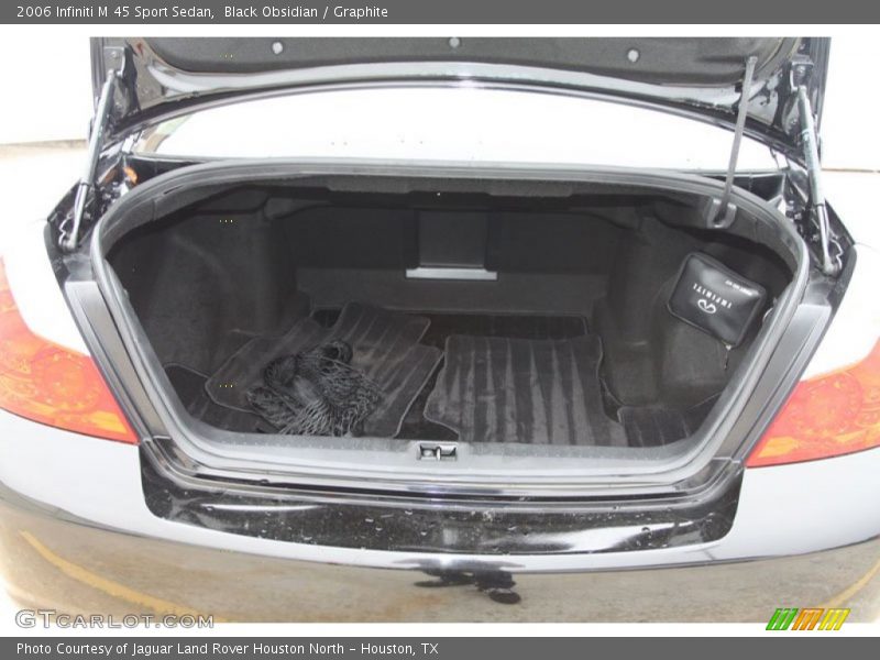 Black Obsidian / Graphite 2006 Infiniti M 45 Sport Sedan