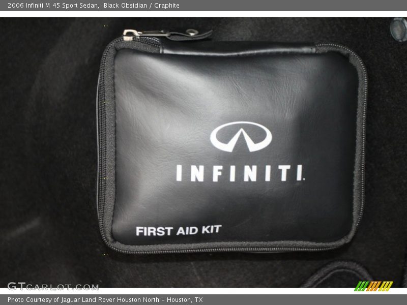 Black Obsidian / Graphite 2006 Infiniti M 45 Sport Sedan