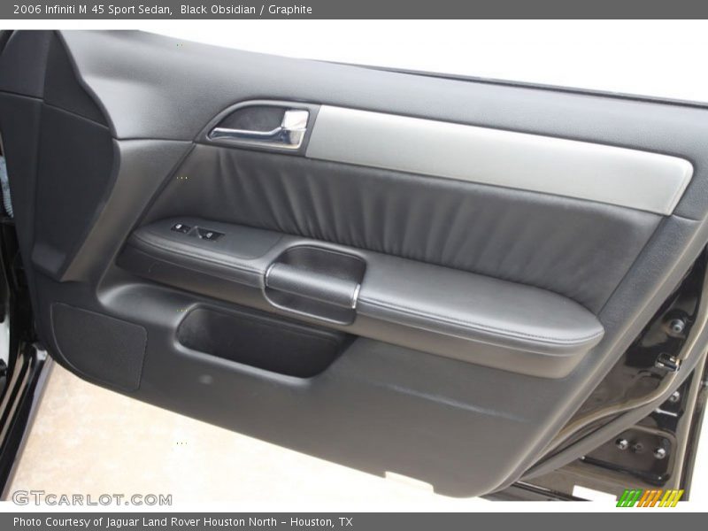 Black Obsidian / Graphite 2006 Infiniti M 45 Sport Sedan
