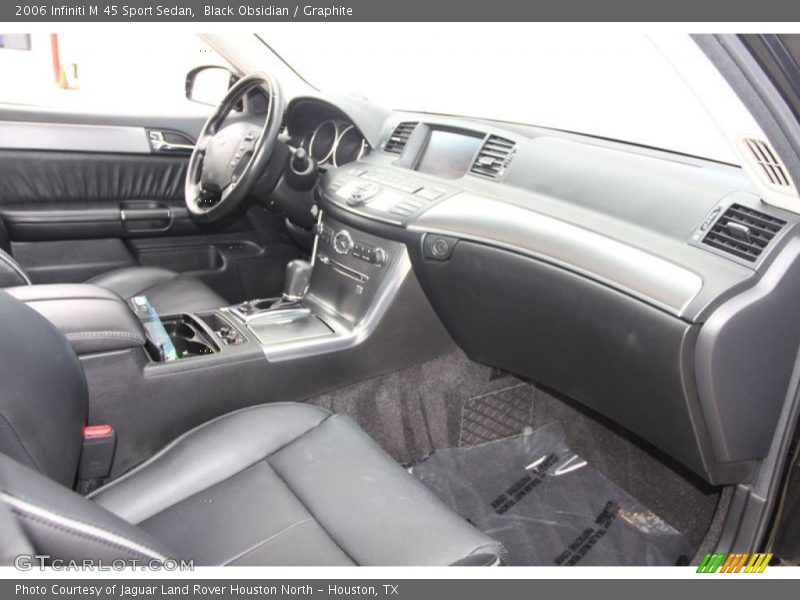 Black Obsidian / Graphite 2006 Infiniti M 45 Sport Sedan