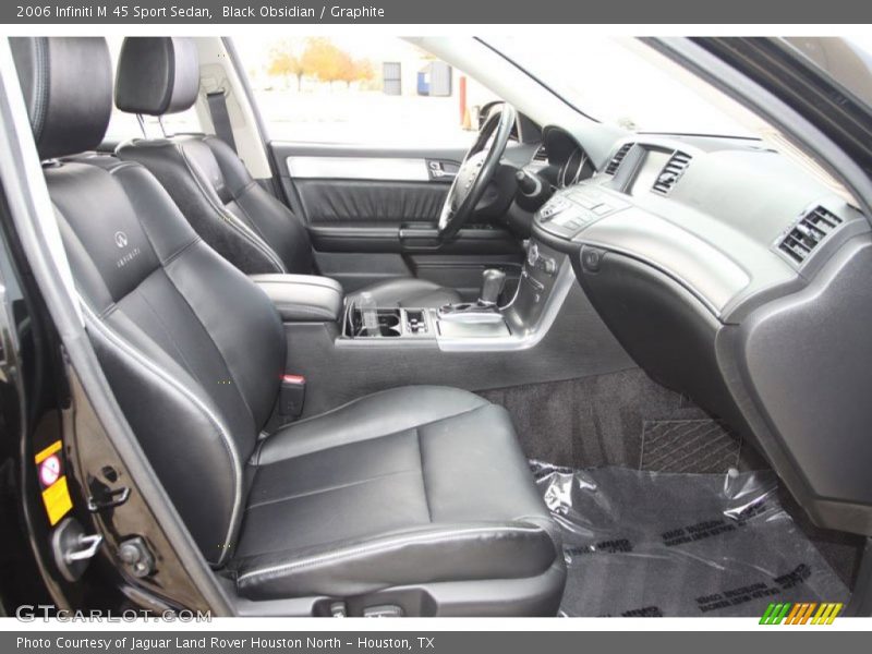 Black Obsidian / Graphite 2006 Infiniti M 45 Sport Sedan