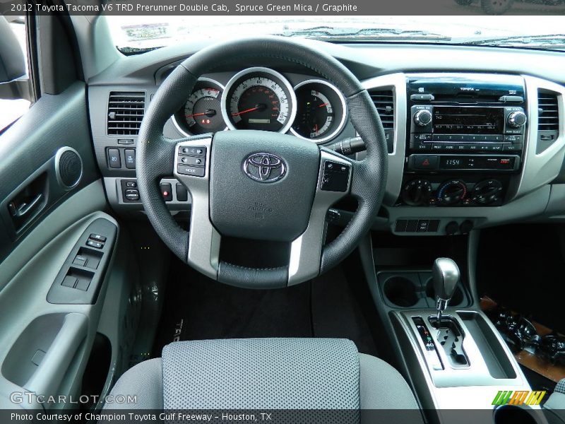 Spruce Green Mica / Graphite 2012 Toyota Tacoma V6 TRD Prerunner Double Cab