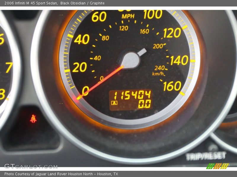 Black Obsidian / Graphite 2006 Infiniti M 45 Sport Sedan