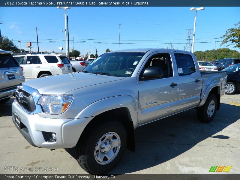  2012 Tacoma V6 SR5 Prerunner Double Cab Silver Streak Mica