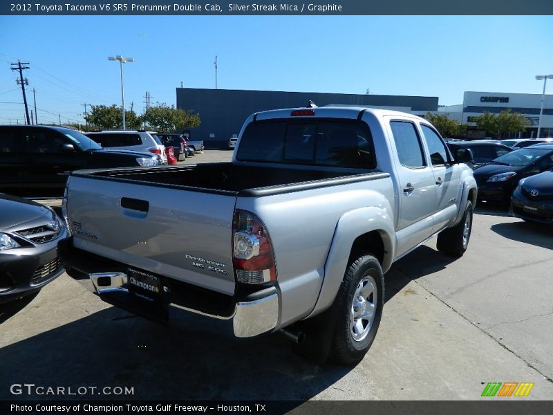 Silver Streak Mica / Graphite 2012 Toyota Tacoma V6 SR5 Prerunner Double Cab