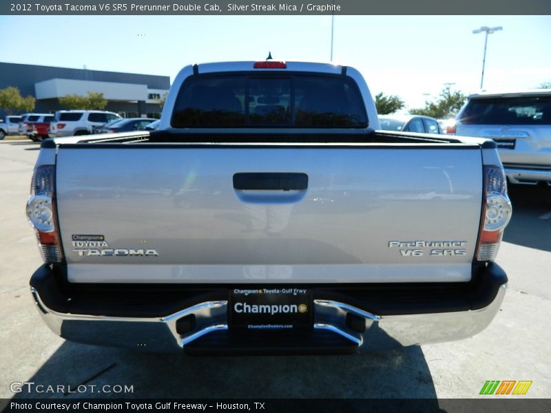 Silver Streak Mica / Graphite 2012 Toyota Tacoma V6 SR5 Prerunner Double Cab