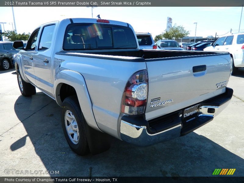 Silver Streak Mica / Graphite 2012 Toyota Tacoma V6 SR5 Prerunner Double Cab