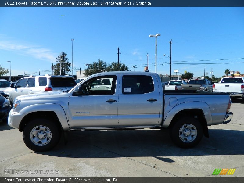 Silver Streak Mica / Graphite 2012 Toyota Tacoma V6 SR5 Prerunner Double Cab