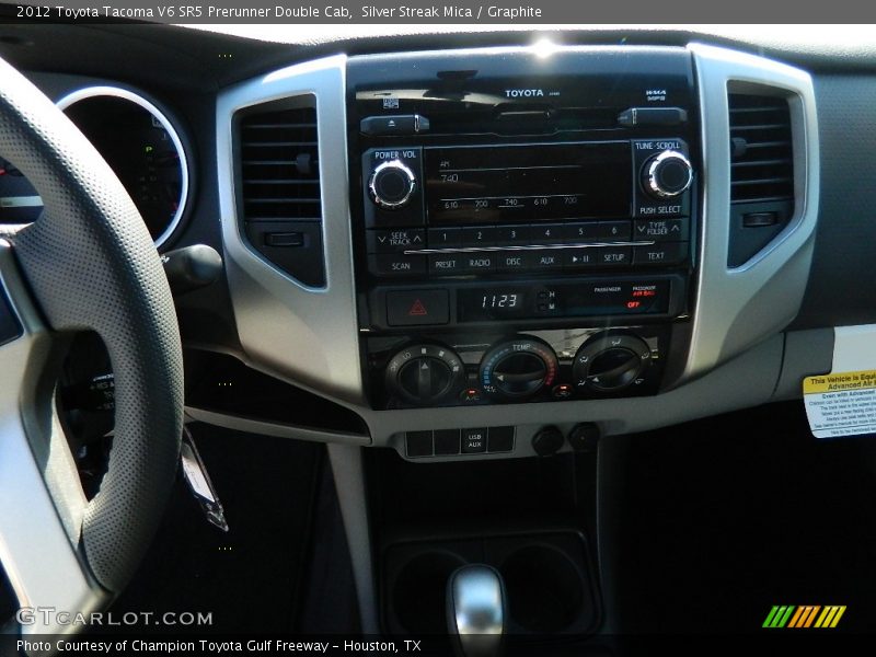 Silver Streak Mica / Graphite 2012 Toyota Tacoma V6 SR5 Prerunner Double Cab