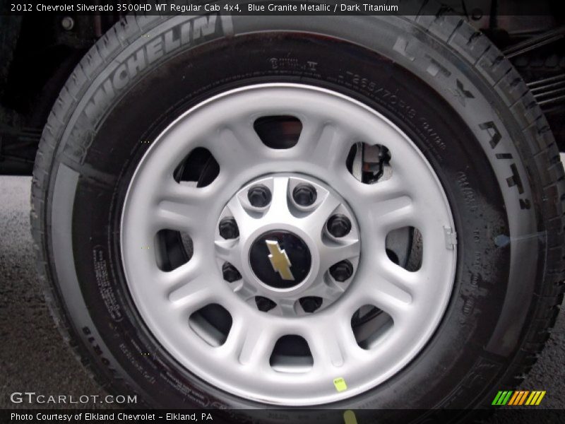  2012 Silverado 3500HD WT Regular Cab 4x4 Wheel