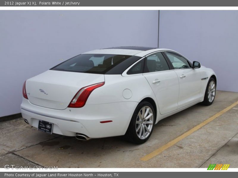 Polaris White / Jet/Ivory 2012 Jaguar XJ XJ