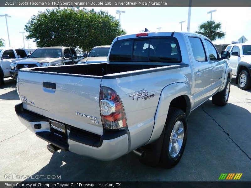 Silver Streak Mica / Graphite 2012 Toyota Tacoma V6 TRD Sport Prerunner Double Cab