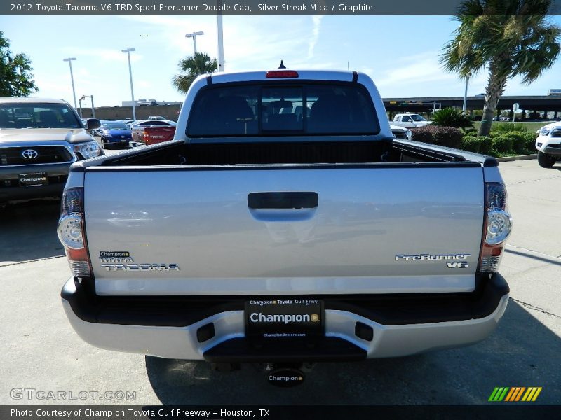 Silver Streak Mica / Graphite 2012 Toyota Tacoma V6 TRD Sport Prerunner Double Cab