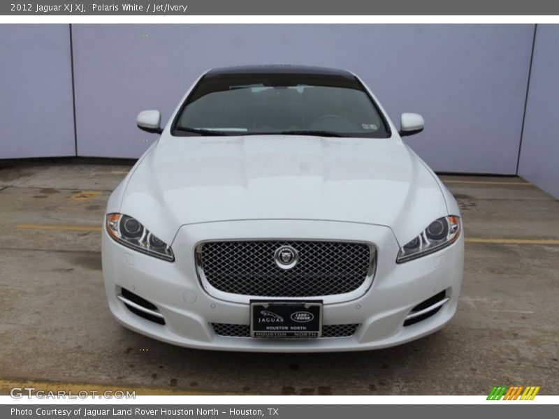 Polaris White / Jet/Ivory 2012 Jaguar XJ XJ